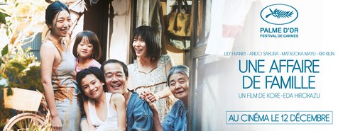 Une affaire de famille, Palme d&rsquo;Or à Cannes est dans les&nbsp;salles