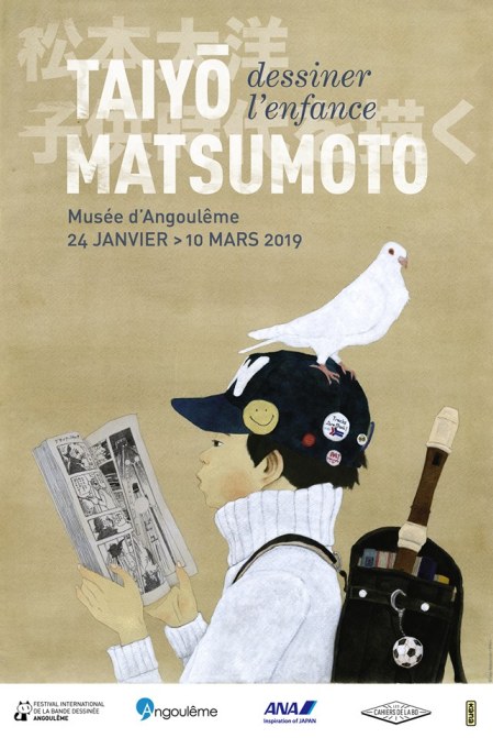 taiyo matsumoto -dessiner l'enfance - festival bd d'angoulême 2019