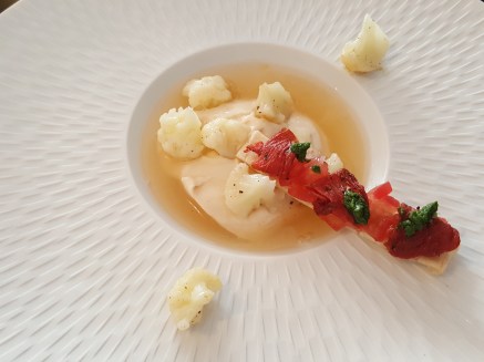 20190719_123152.jpgHito - mousse aux choux-fleurs, gelée aux tomates