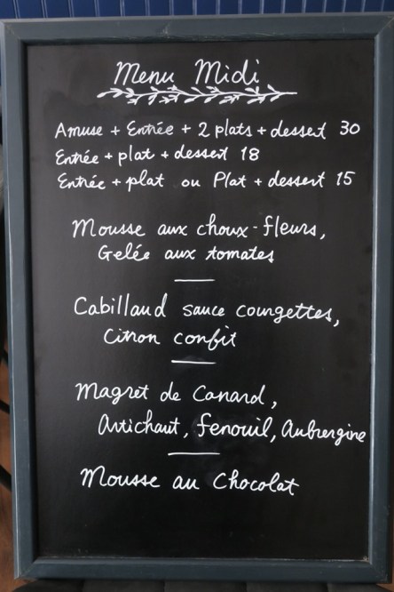 carte restaurant hito