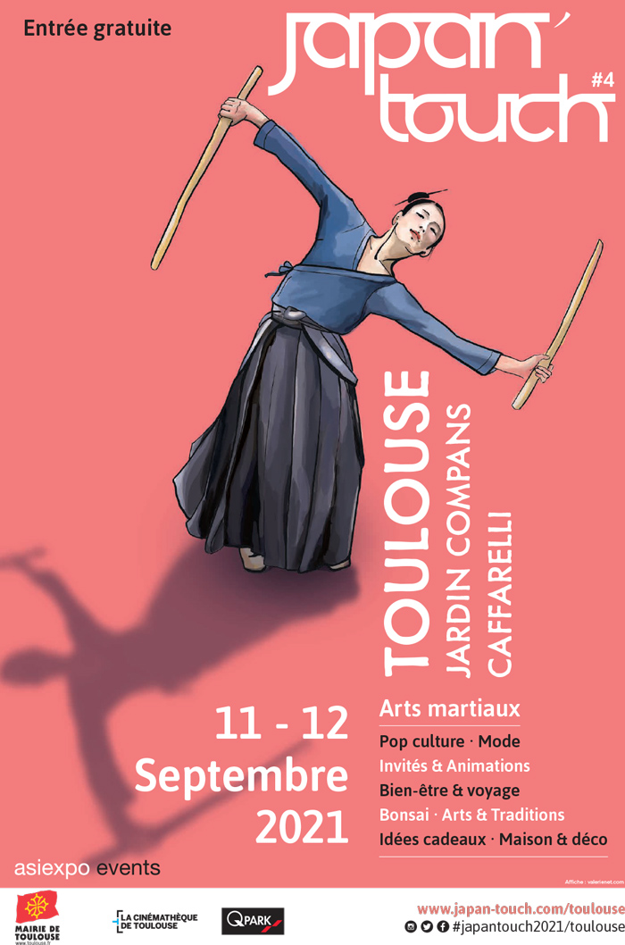 Evenement Japon Toulouse :  retour de la Japan Touch les 11 et 12 septembre&nbsp;2021