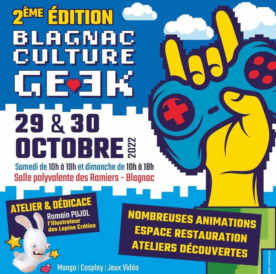 Blagnac Culture Geek : Samedi 29 Et Dimanche 30&nbsp;Octobre