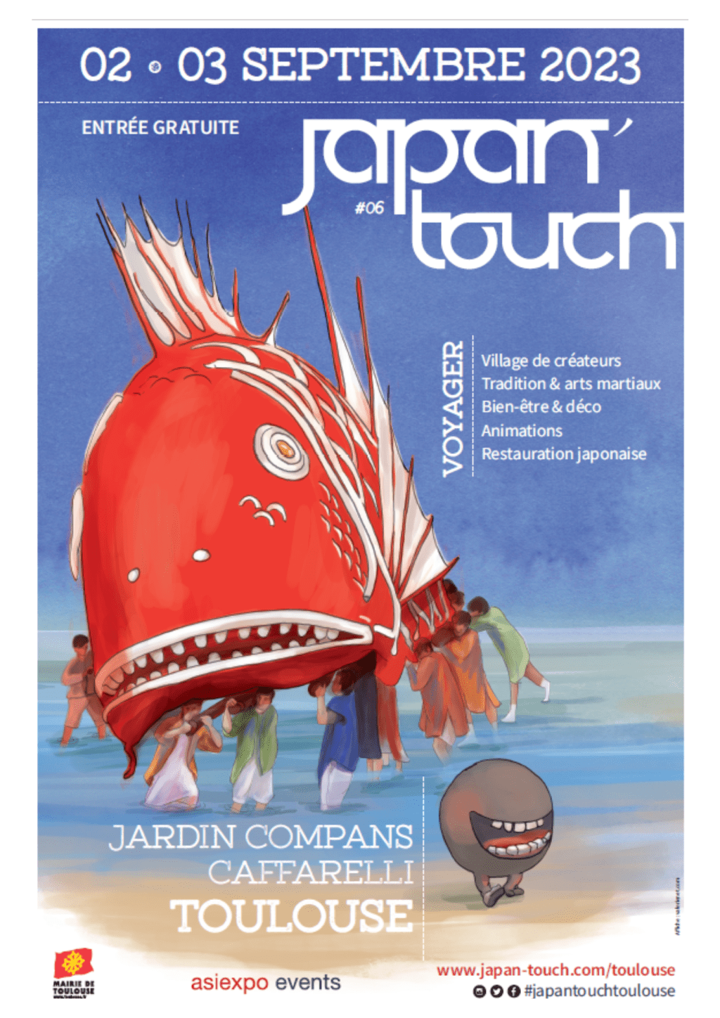 La ville rose à l’heure japonaise – JAPAN TOUCH TOULOUSE&nbsp;2023