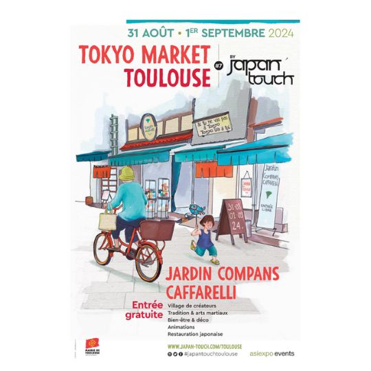 La Ville Rose à l&rsquo;Heure Japonaise : Tokyo Market Toulouse&nbsp;2024